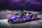 Lamborghini Aventador Roadster Galaxy Wrap by DXSC 2014 года